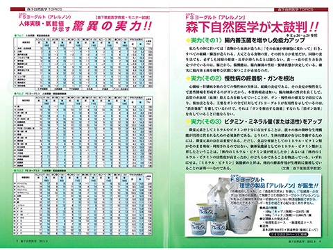 自然医学　2013-9　アレルノン１